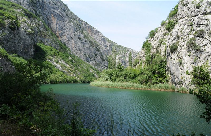 Kuća za odmor Marko — web koncept u kanjonu Cetine